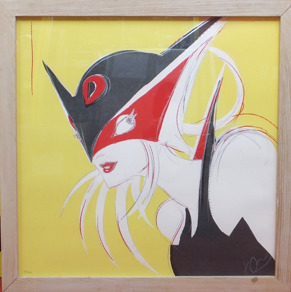 100部限定 真作 天野喜孝 キャシャーンII シルクスクリーン