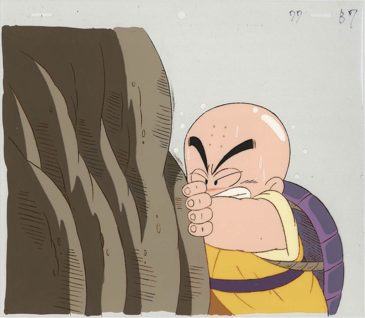 ドラゴンボール セル画 クリリン ドラゴンボール 実使用セル画 クリリン A3