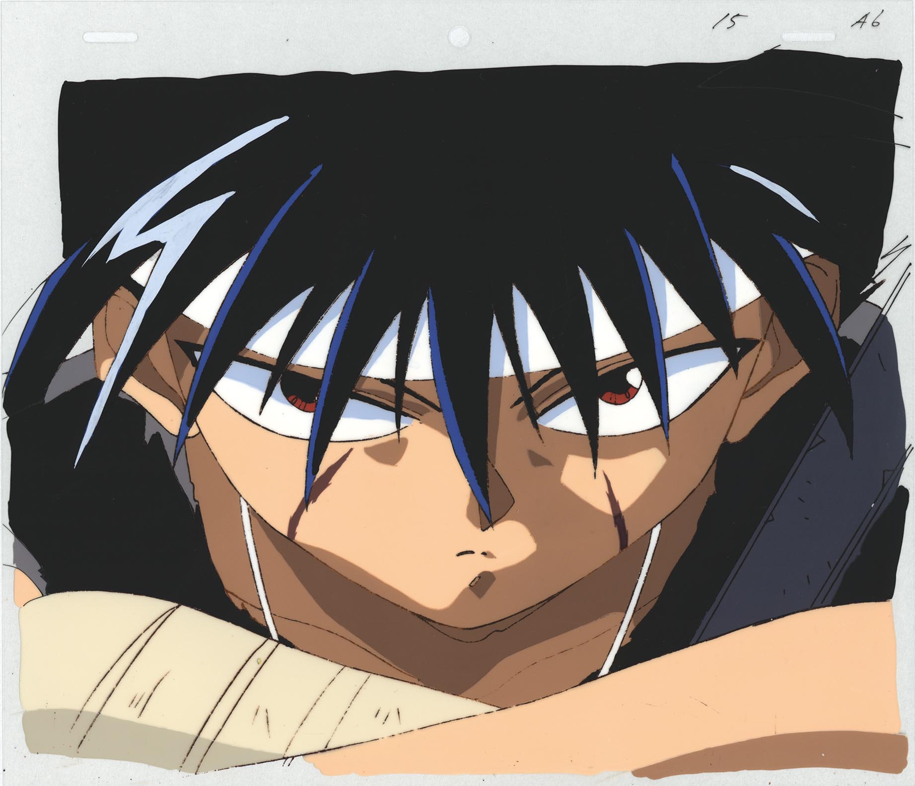 幽遊☆白書・神谷VS浦飯「セル画」