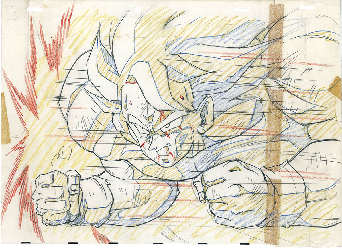 6565] ドラゴンボールZ 原画 / 修正原画:山室直儀