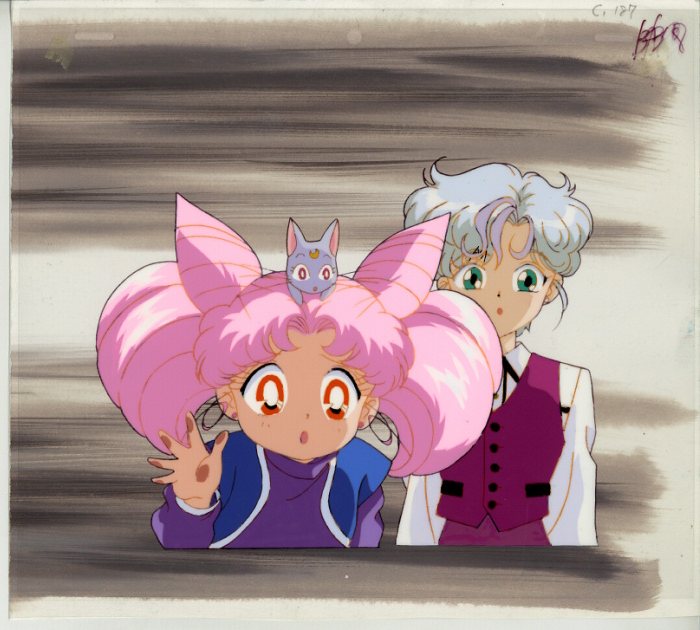 美少女戦士セーラームーン セル画 ちびうさ Cel Genga 美少女戦士