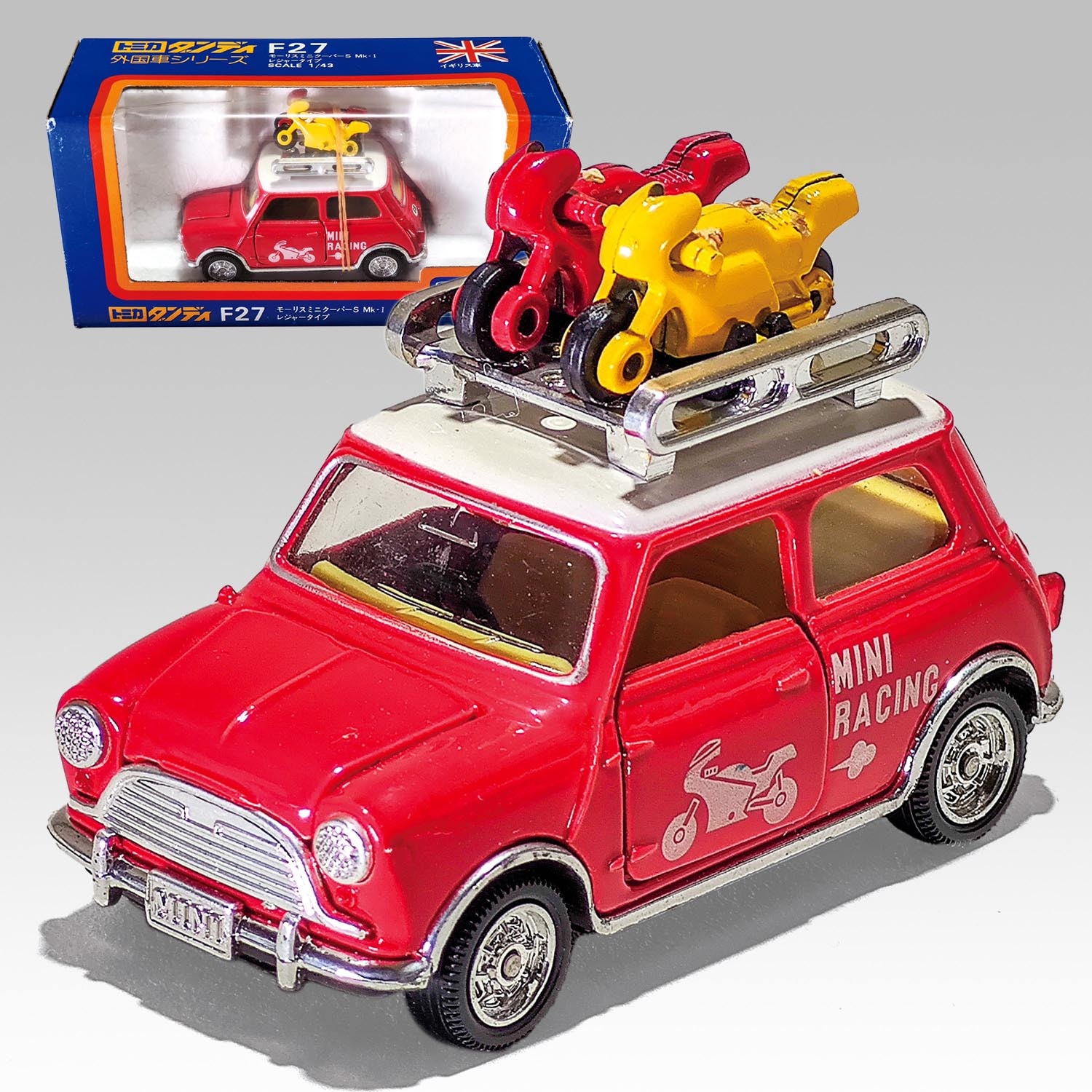 トミカ ミニクーパー レジャービークルセット ポケバイ