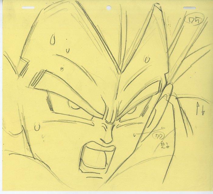 江戸屋 ドラゴンボール ベジータ 原画 DragonBall BEGETA 江戸屋