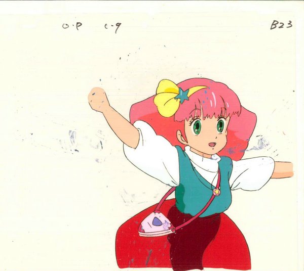 魔法のプリンセス ミンキーモモ（第1作・空モモ） モモ OPセル画