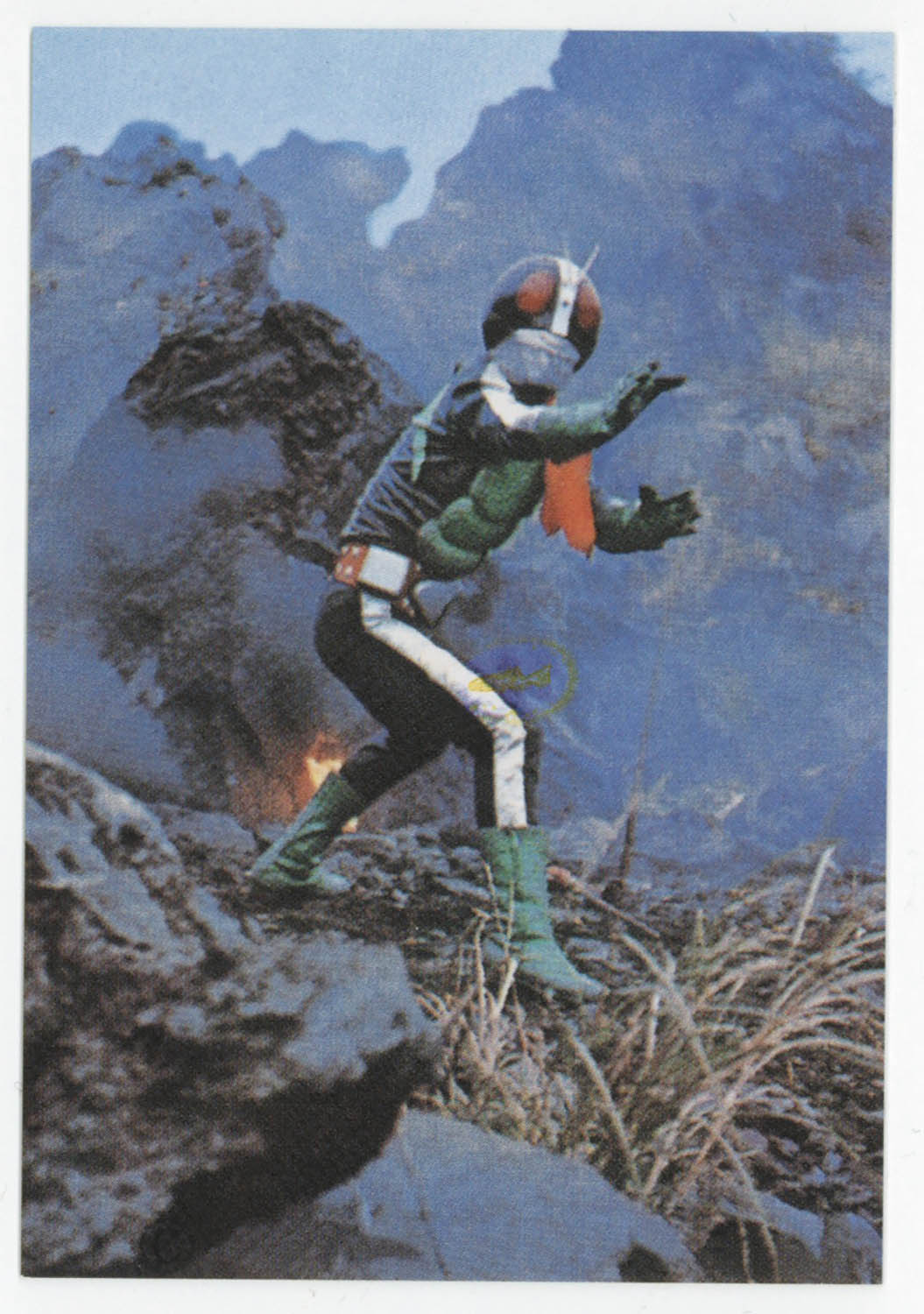 表25局版】カルビー旧仮面ライダーカード No.76 表25局版】カルビー旧