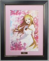 2839] 松本零士 直筆サイン入りシルクスクリーン「銀河鉄道999/星の海