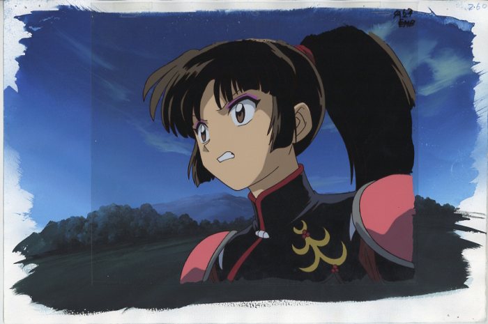 セル画「犬夜叉」(珊瑚)