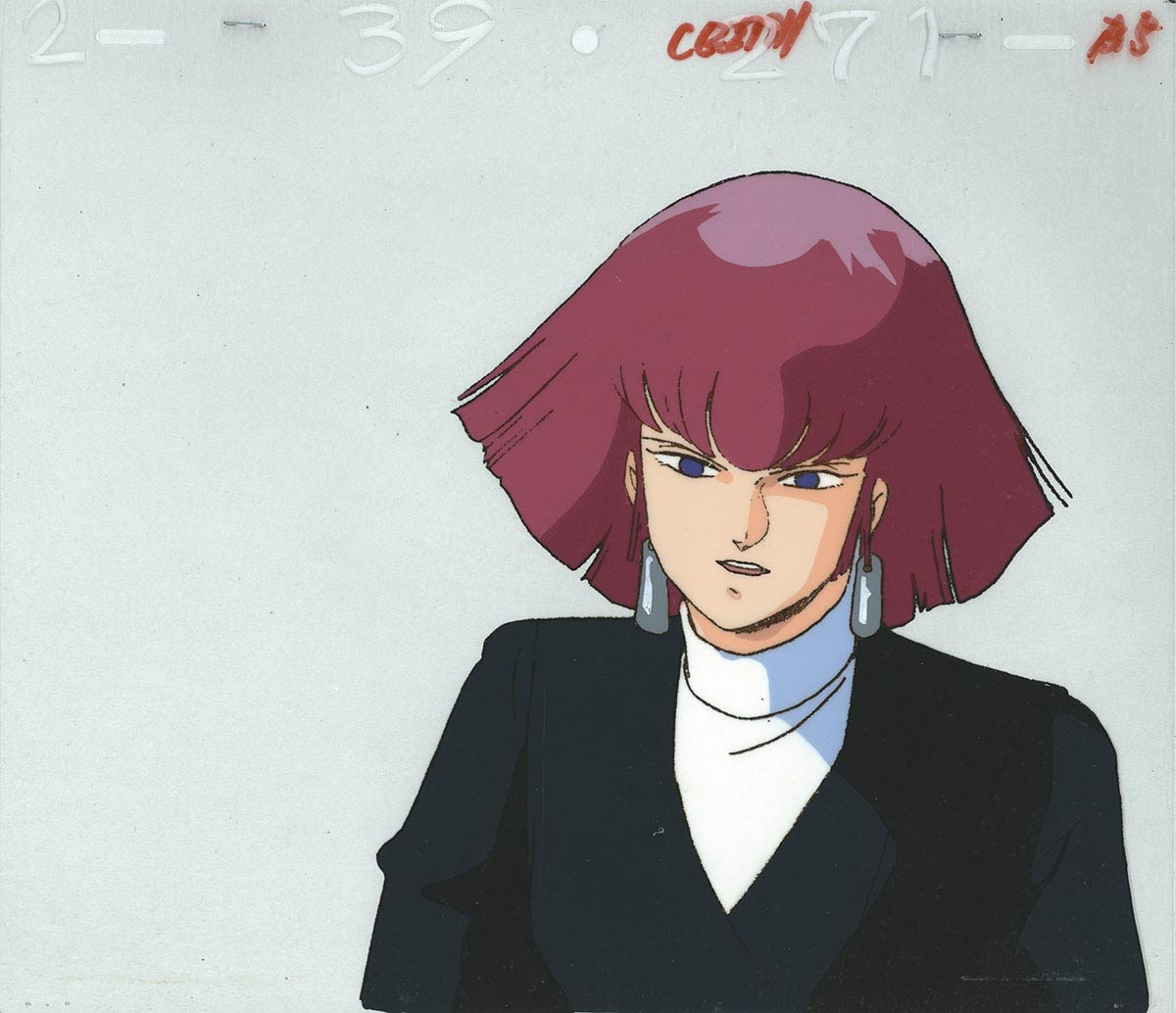 ZガンダムかZZ ハマーン・カーン セル画 ガンダム ハマーン】ガンダム