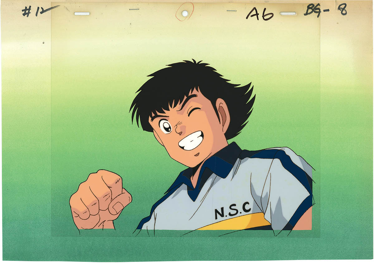 キャプテン翼 セル画 アニメ 大空翼 美品 キャプテン翼 セル画 大空翼