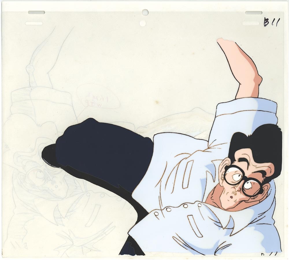 希少)1980年代のドラゴンボール セル画 原画 シェン 希少)1980年代の