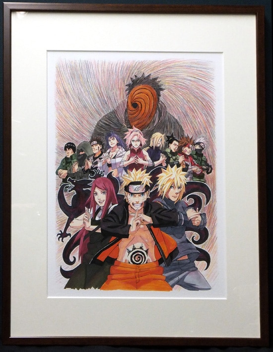 ナルト 複製原画 ジャンプ ナルト 複製原稿 2枚セット ジャンプ展