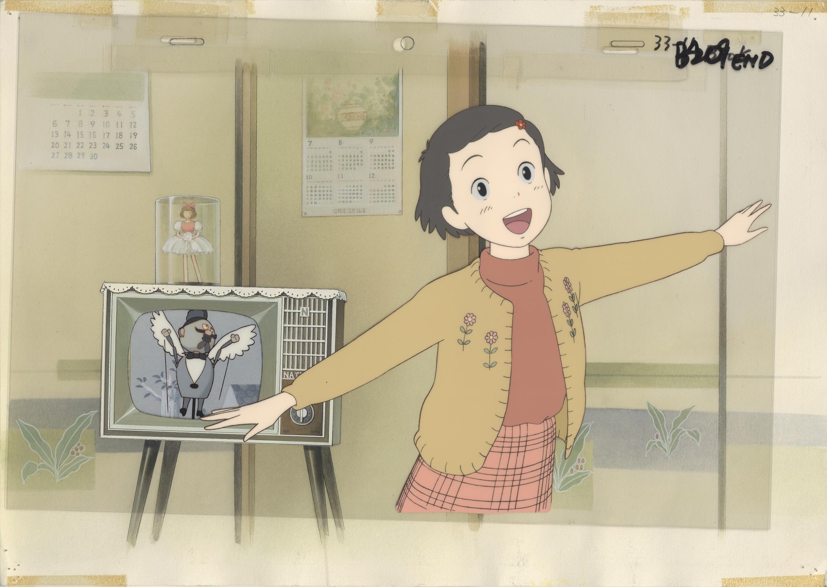 ジブリ おもひでぽろぽろ セル画 1 検 原画 動画 レイアウト イラスト