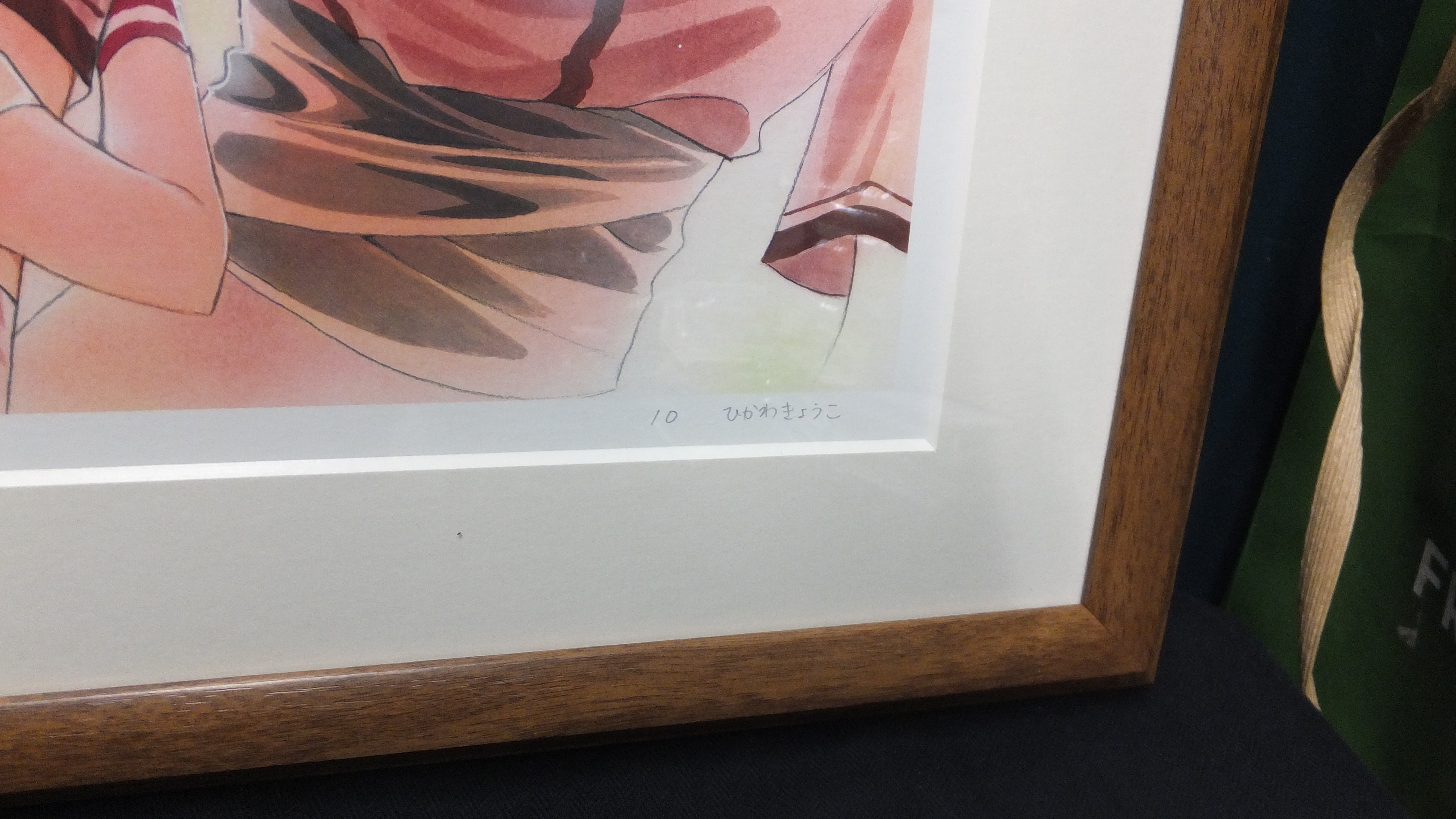 ひかわきょうこ 直筆イラスト入りサイン色紙 ひかわきょうこ 直筆