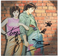 マリア様がみてる 複製原画 志摩子＆乃梨子 能登麻美子さん直筆サイン入り