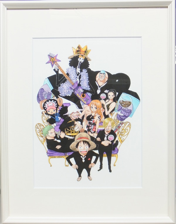 複製原画 ワンピース展 ONE PIECE展 大阪 キービジュアル 麦わらの一味