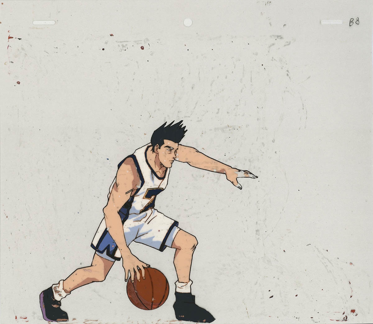 スラムダンク】直筆 セル画の下絵カラー 仙道彰 スラムダンク セル画