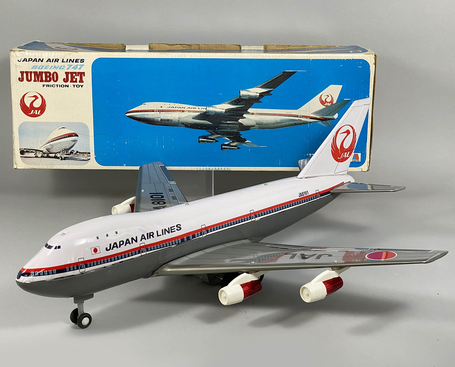 112 JAL B 747-400 1:400スケール