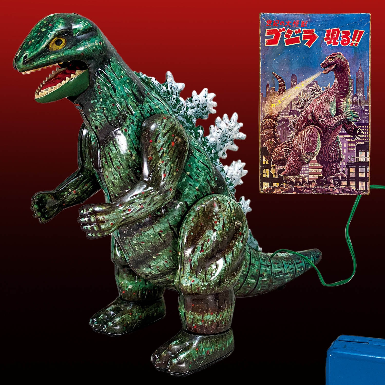 ゴジラ フィギュア ブルマァクマルサン当時物世紀の￼大怪獣￼シリーズ