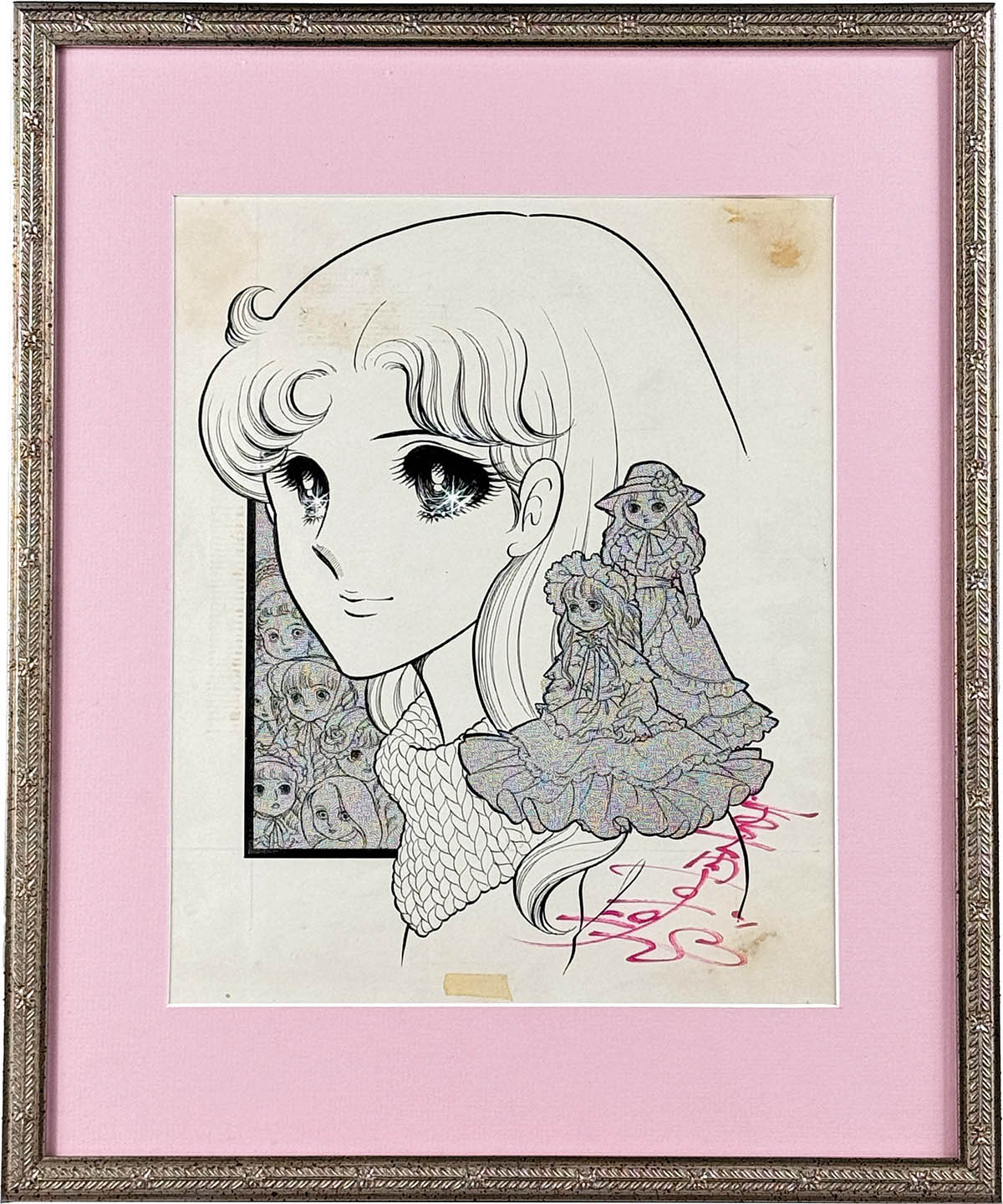 顔面偏差値高杉ちゃん】イラストレータ】 直筆サイン入り色紙 3枚