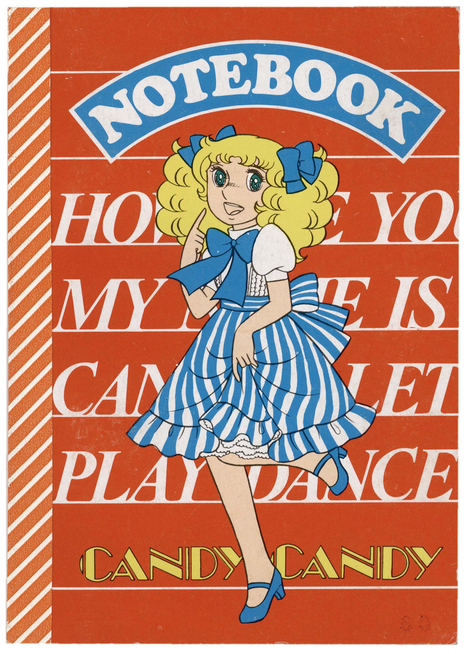 ショウワノート キャンディキャンディノートブック (白青ワンピース)