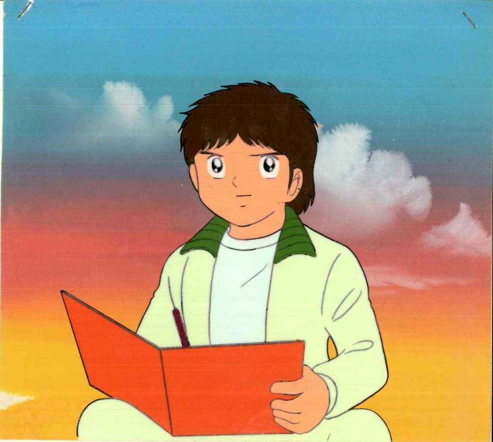 キャプテン翼 （1983年）昭和 第1作 セル画 若林源三 南葛小学校 岡迫