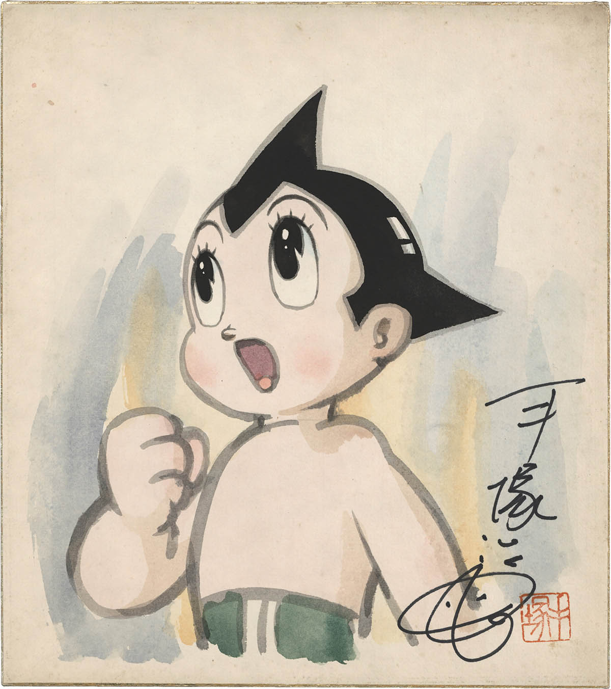 虫原 c105 コミケ105 直筆イラスト色紙 手書き色紙 オリジナル 虫原