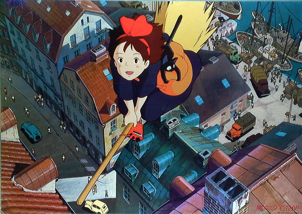 超希少、超激レア】スタジオジブリ 魔女の宅急便 ポスター 宮崎駿 超