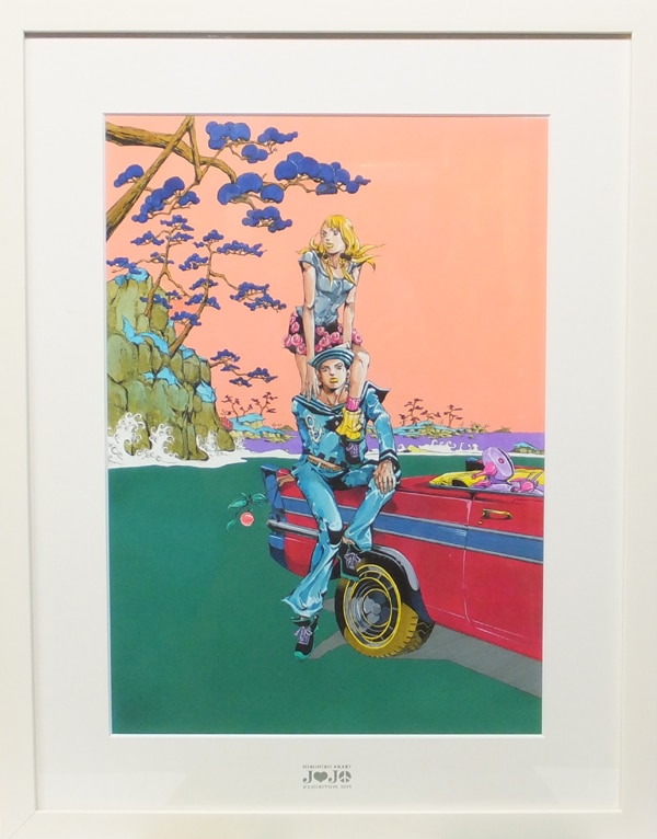 荒木飛呂彦原画展 高級複製原画 スティールボールラン ジョジョ展
