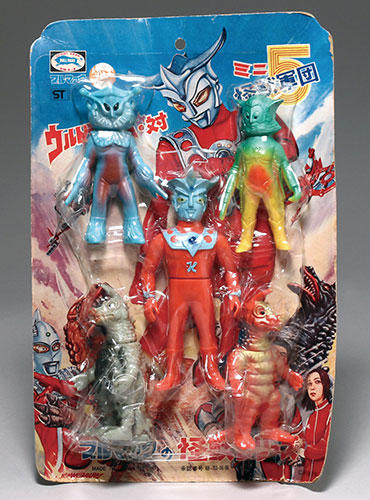 ブルマァク ウルトラマンレオ・対ミニ怪獣軍団5 ソフビ