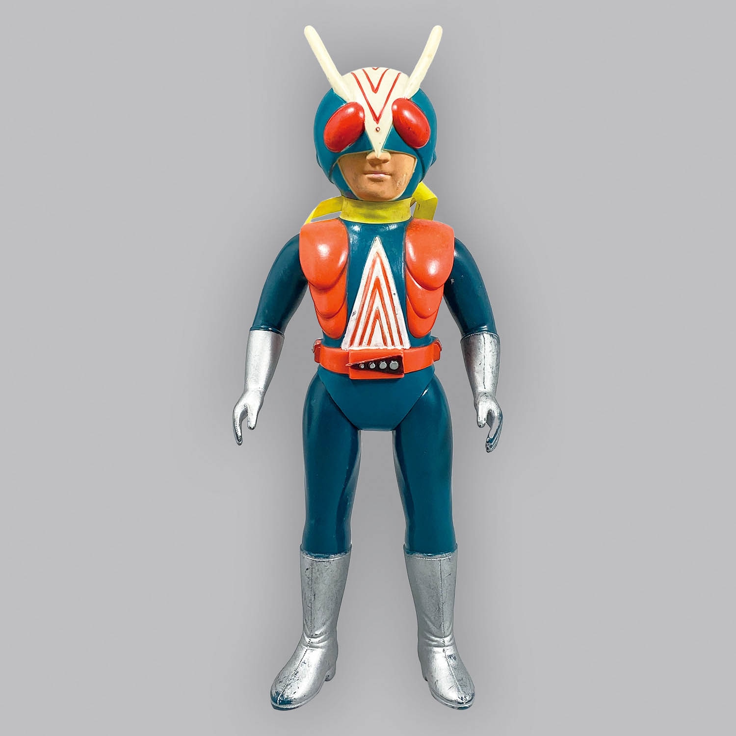 ライダーマン 当時物風 ソフビ フィギュア ライダーマン 当時物風