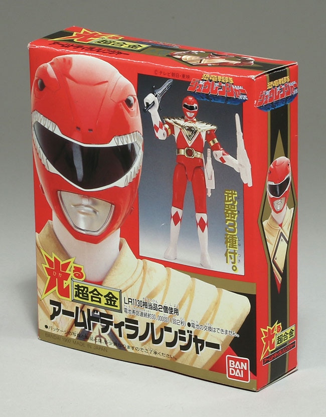 1991年 バンダイ 恐竜戦隊ジュウレンジャー 光る超合金 ティラノ