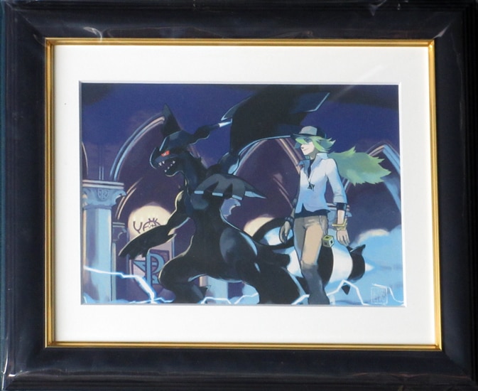 ポケモン コレクタブルアート Nのレシラム Nのゼクロム ポケモン