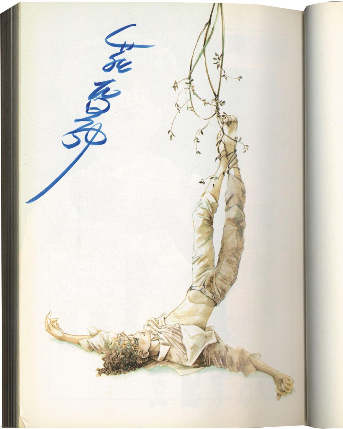 3082］ 萩尾望都 直筆サイン本「残酷な神が支配する」13巻