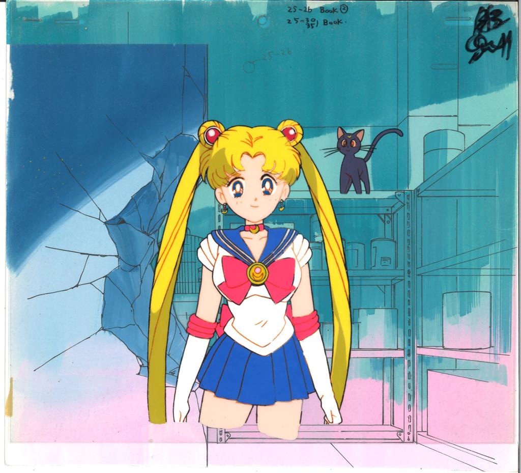 セーラームーン「セル画の原画」② セーラームーン「セル画の原画」②