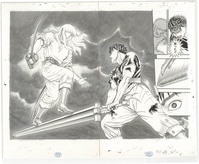 直筆サイン・イラスト】忍たま乱太郎 尼子騒兵衛 落第忍者乱太郎 色紙