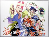 家庭教師ヒットマンREBORN!複製原画 天野明カラー複製原画「家庭教師