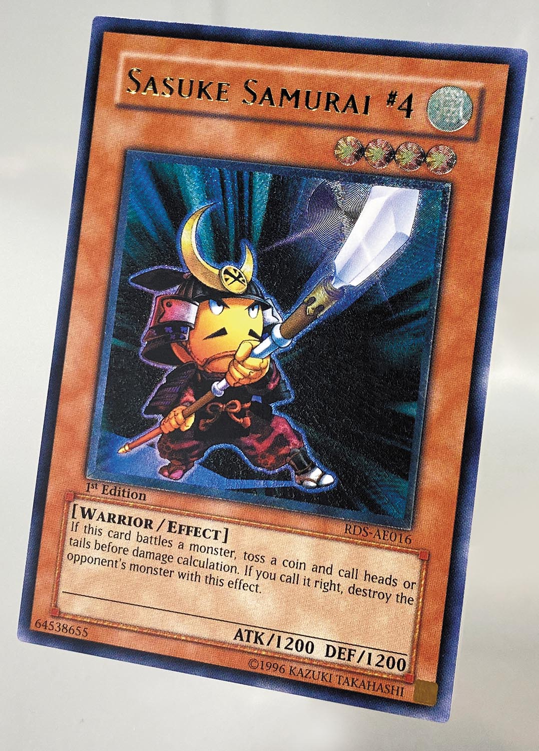 世界に4枚 PSA 10 一撃必殺侍 レリーフ アジア旧 世界に4枚 PSA 10