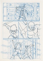 寺沢武一 ゴクウ 直筆イラストサイン色紙 寺沢武一 ゴクウ 直筆