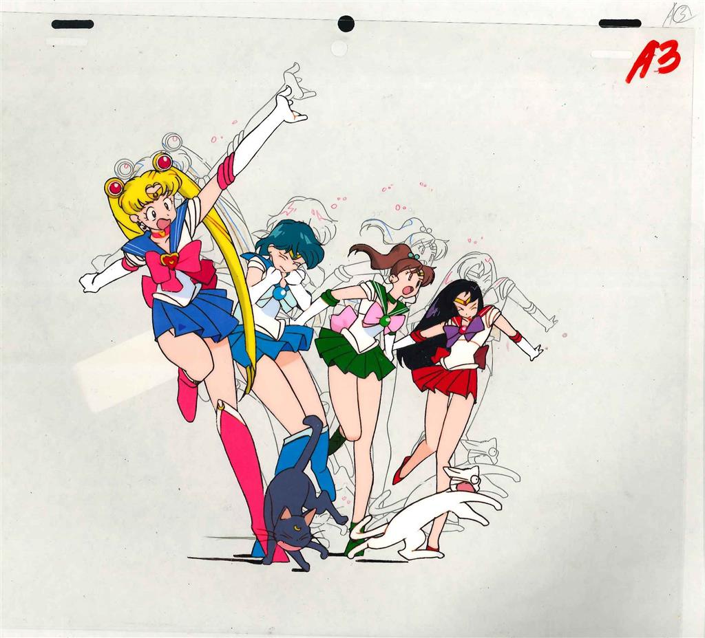 美少女戦士セーラームーン セル画 美少女戦士セーラームーン セル画