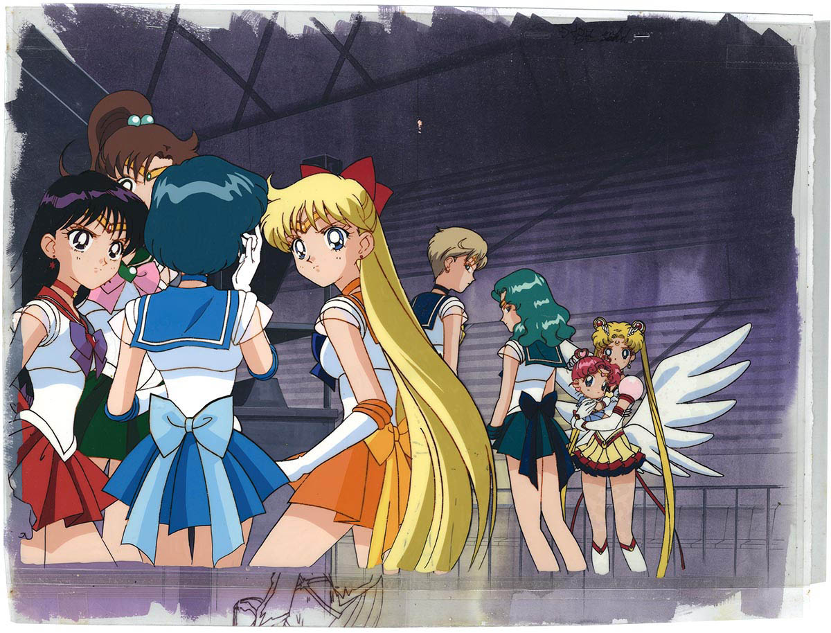 最終お値引き。美少女戦士セーラームーン セル画 レア！美少女戦士