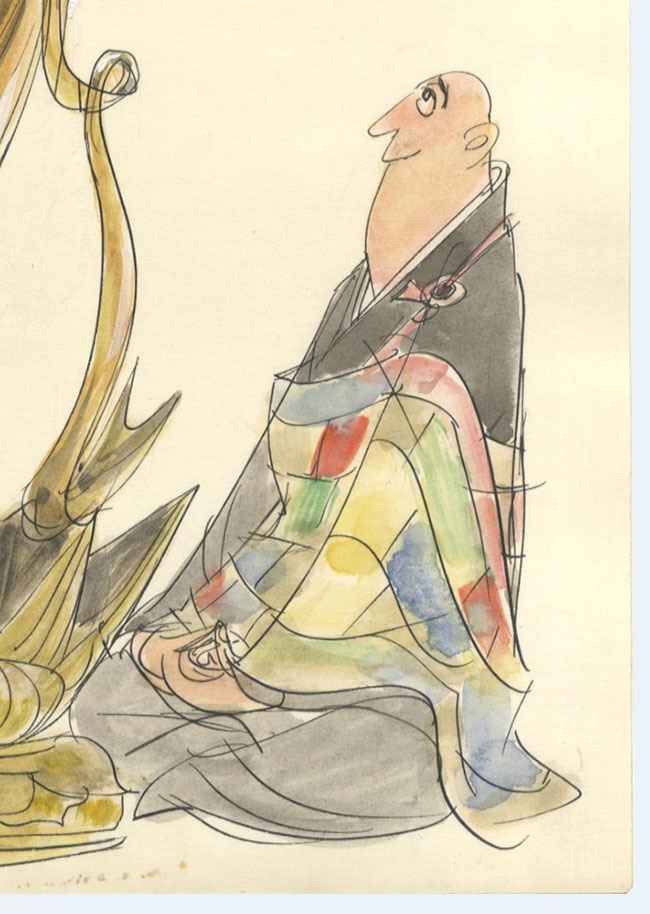 絵画、日本画、SM号、コスモス、春、真作、額縁、片岡珠子、五味悌四郎