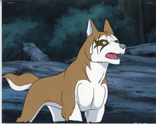 アニメ セル画 銀牙 3枚セット 当時物 銀牙～流れ星 銀～セル