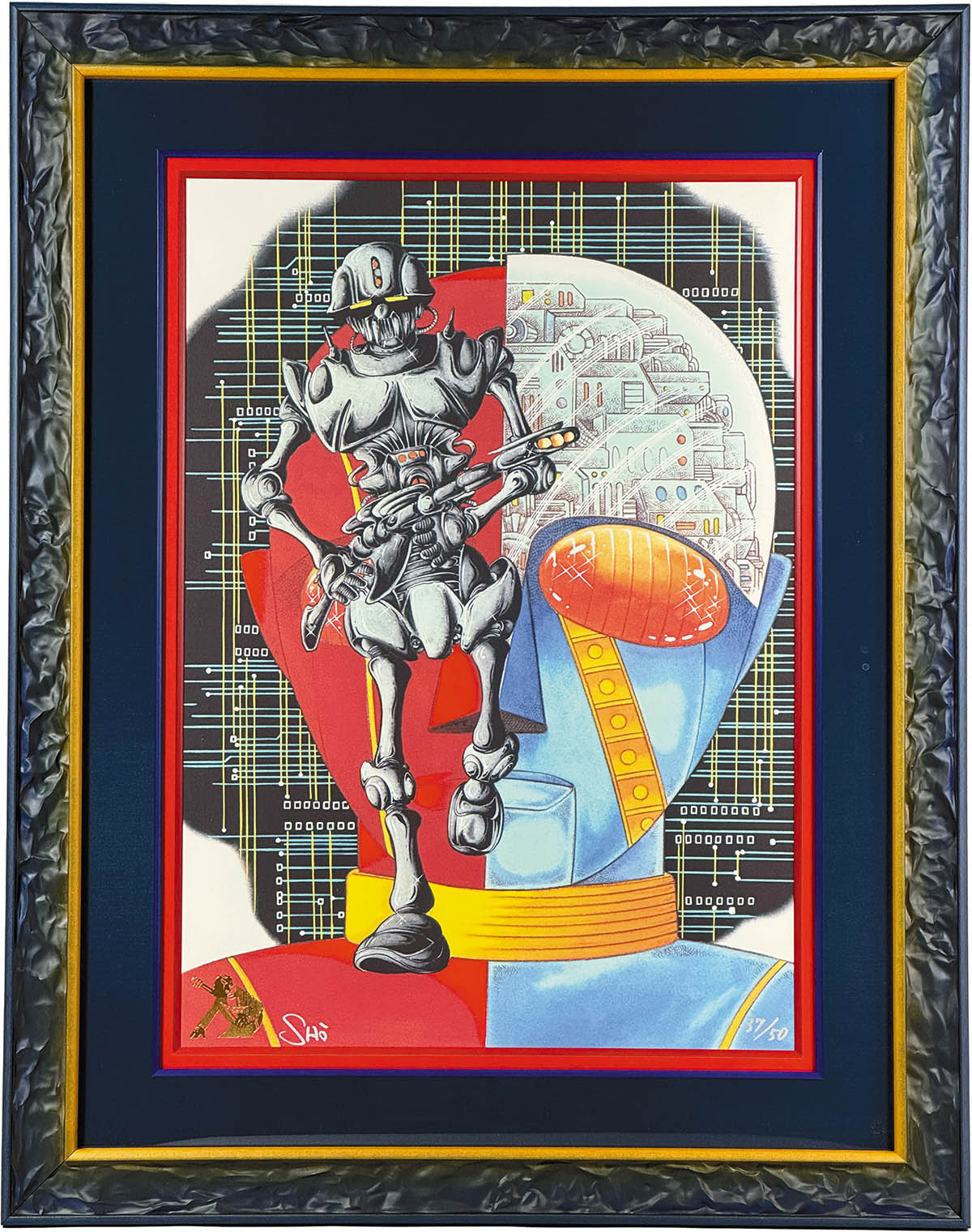 レア貴重○石ノ森章太郎先生直筆サイン＆イラスト サイボーグ009