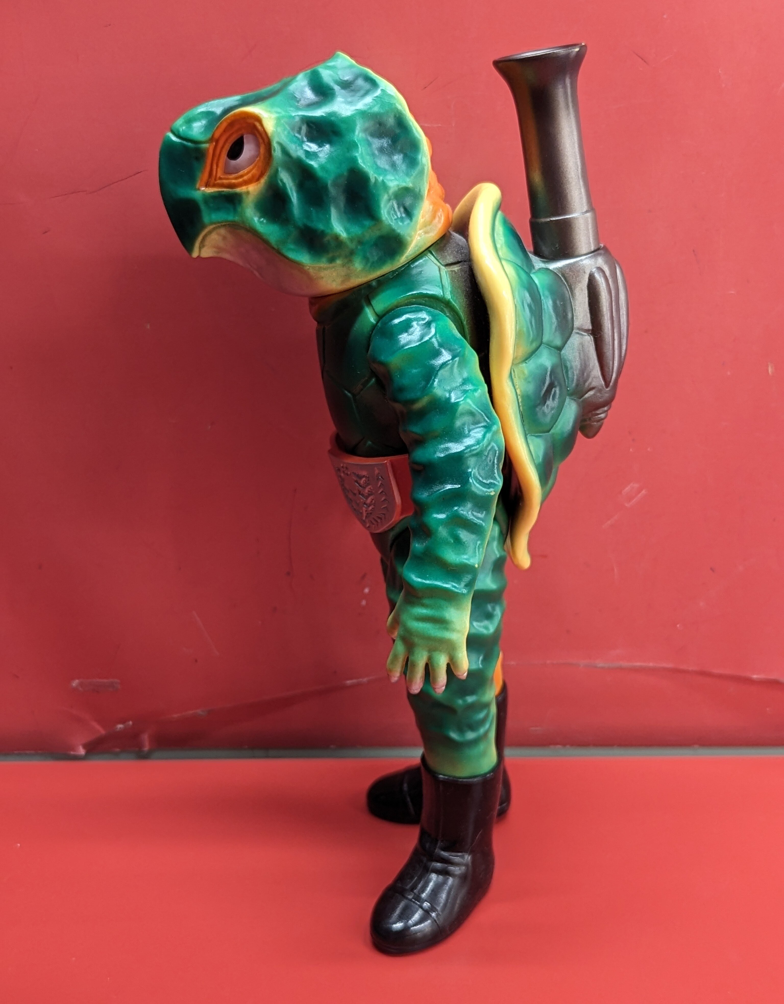 メディコム・トイ×東映レトロソフビ☆ 死神博士(新色蓄光)+ミニソフビ