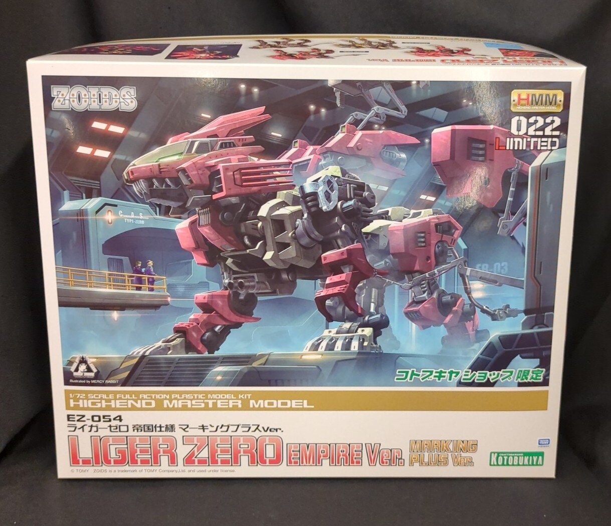 ZOIDS HMV ライガーゼロ CASセット クリアver. ジャンク ショップ限定