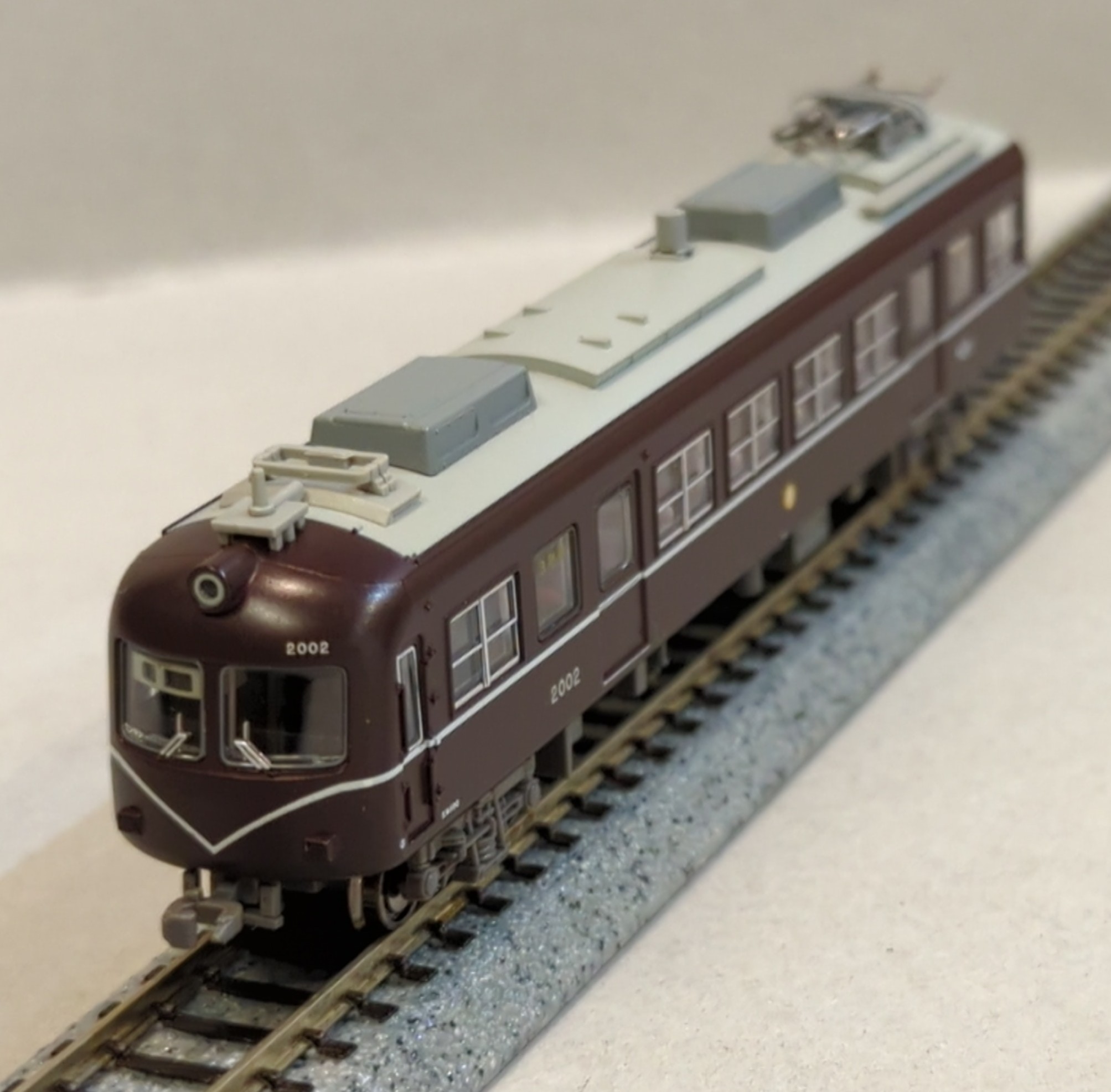 マイクロエース A-3364 長野電鉄2000系 A編成復活茶色塗装・冬姿3