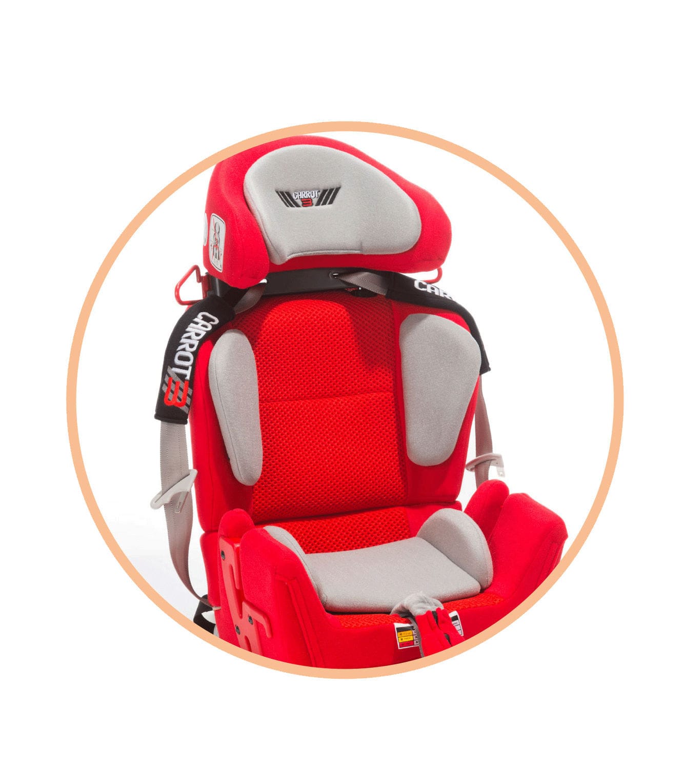 CARROT ISOFIX チャイルドシート レッド CARROT ISOFIX