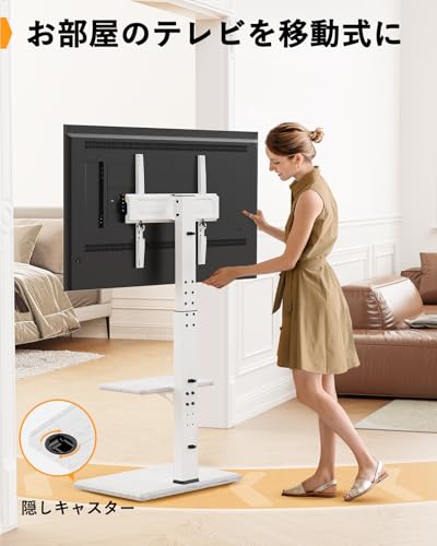 WALL B1 テレビスタンド ハイタイプ 棚板付き ウォールナット 新品未開封