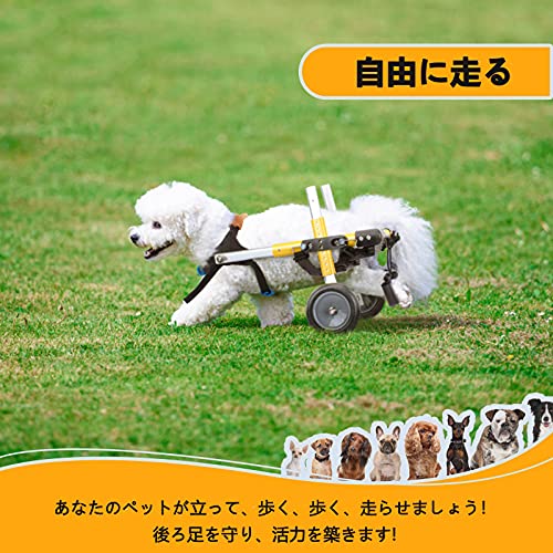 リハビリ 食事補助 犬用車椅子 ダックス4輪 公式 M.ダックス4輪