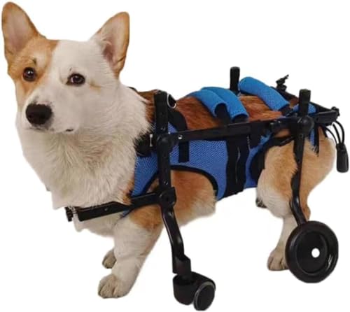 豆柴4輪リハビリ食事補助犬用車椅子介護用品犬の歩行器